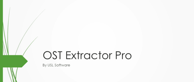 import ost file in outlook