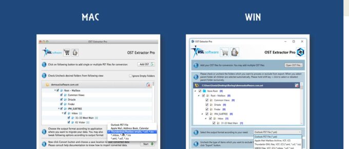 convert ost to windows live mail