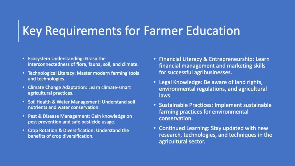 Farmer Education